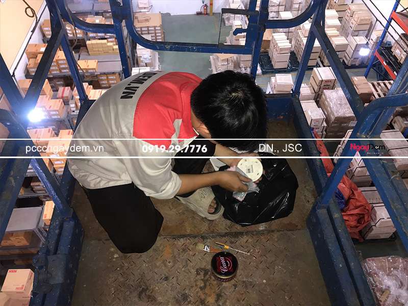 Dự án bảo trì hệ thống PCCC kho hàng Naigai Nitto Logistics