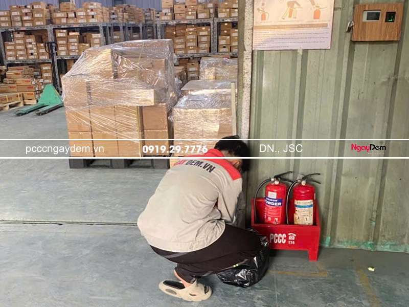 Dự án bảo trì hệ thống PCCC kho hàng Naigai Nitto Logistics