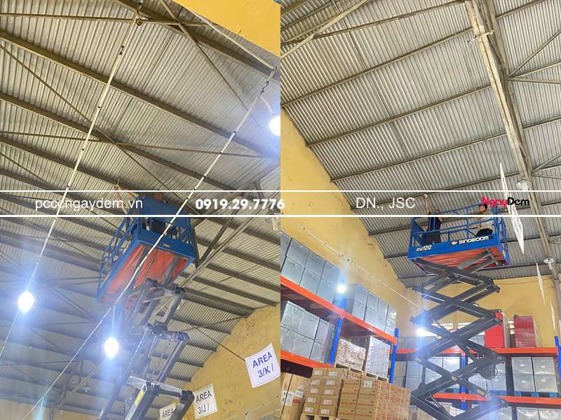 Dự án bảo trì hệ thống PCCC kho hàng Naigai Nitto Logistics