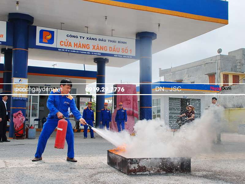 Bảo trì PCCC cửa hàng xăng dầu