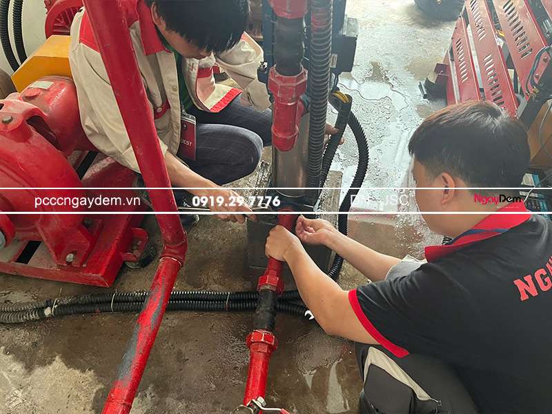 Dự án bảo trì PCCC nhà máy Công ty CP Vũ Hoàng Minh Hà Nội