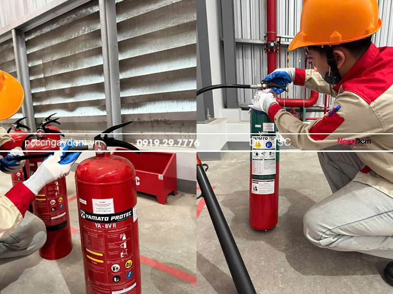 Dự án bảo trì PCCC nhà máy Công ty CP Vũ Hoàng Minh Hà Nội