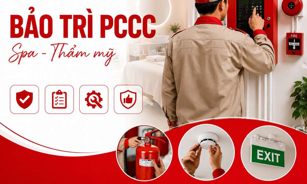 bảo trì pccc spa thẩm mỹ viện