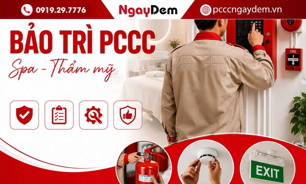 bảo trì pccc spa thẩm mỹ viện