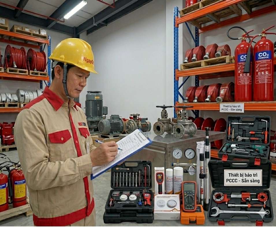 Quy trình bảo trì hệ thống PCCC