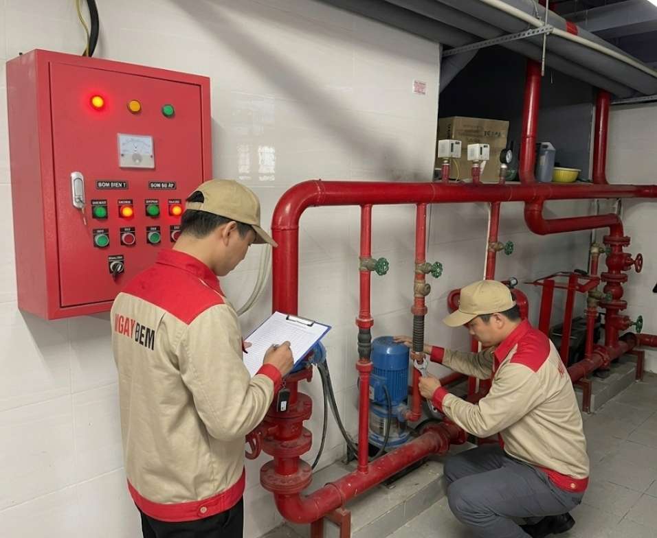 Quy trình bảo trì hệ thống PCCC
