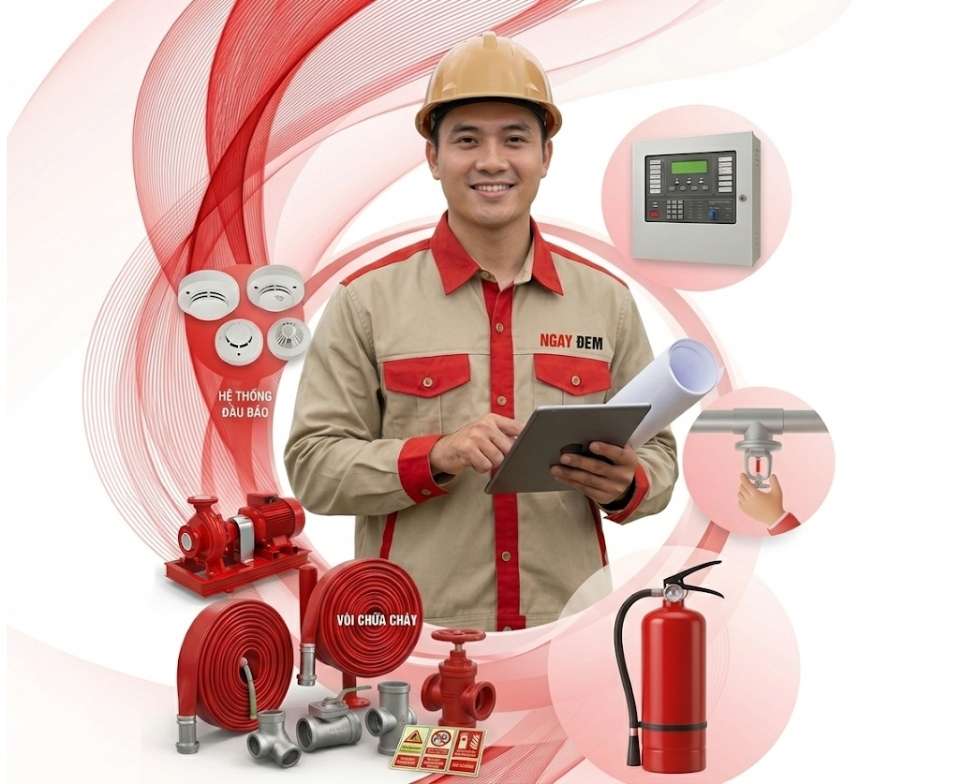 Bảo trì PCCC tại PCCC Ngày Đêm