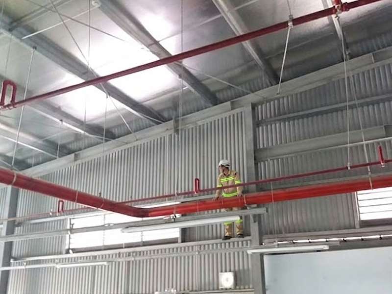 chuẩn bị trước khi thi công PCCC