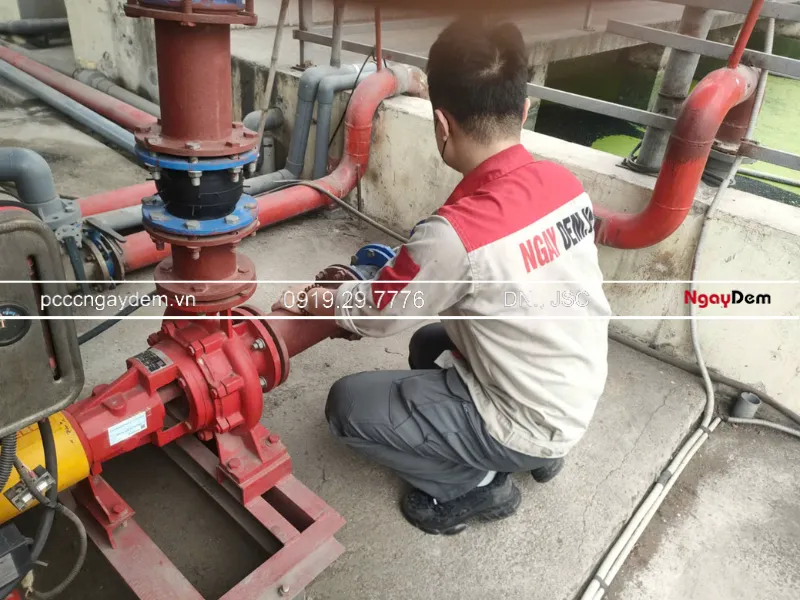 Đội ngũ kĩ thuật bảo dưỡng pccc cần có tay nghề cao có nhiều năm kinh nghiệm xử lí sự cố