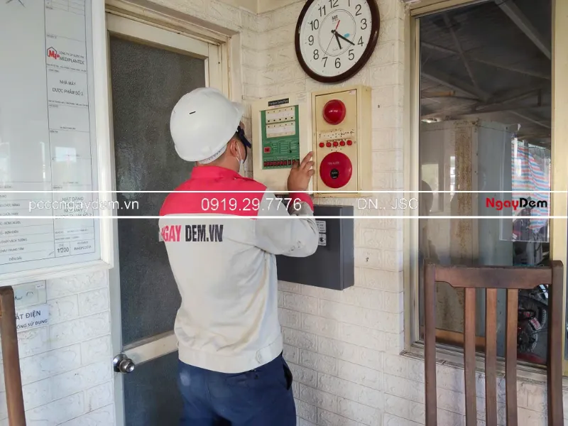 Kiểm tra trung tâm điều khiển từng zone khu vực