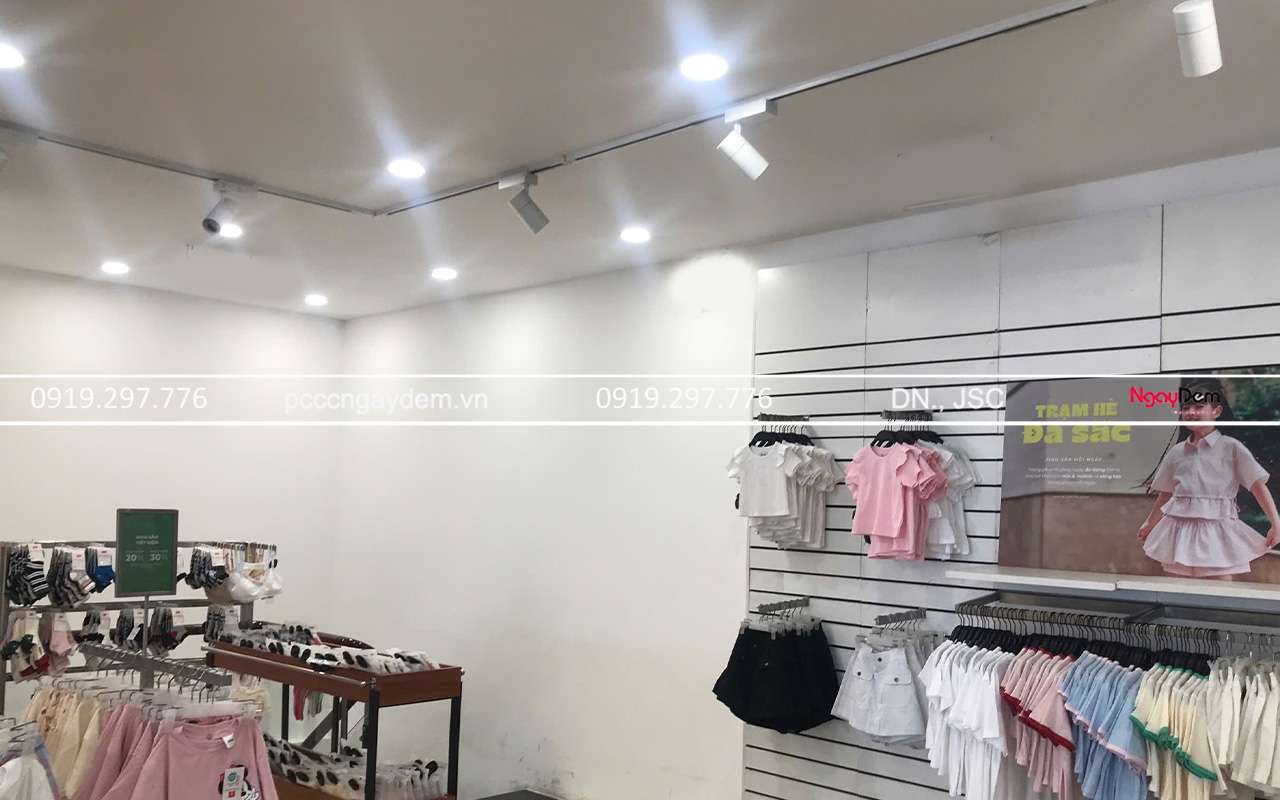 thi công hệ thống PCCC cửa hàng Canifa Hạ Long