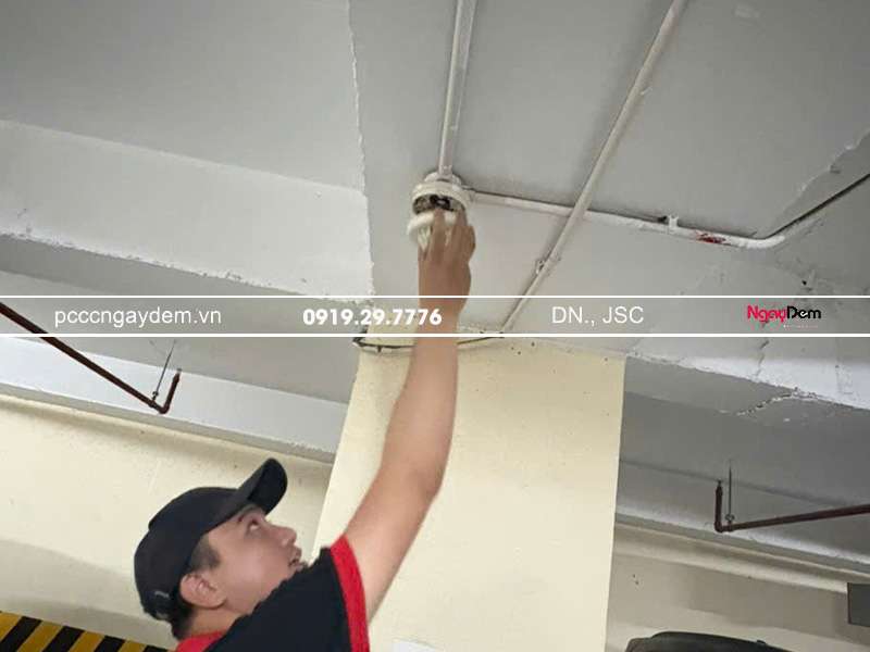 Thi công hệ thống PCCC Học viện Khoa học xã hội tại PCCC Ngày Đêm