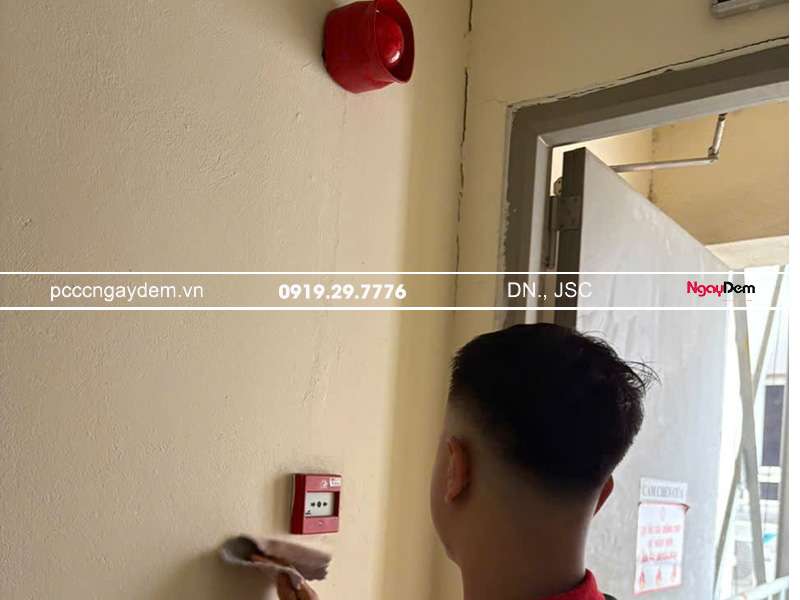 Thi công hệ thống PCCC Học viện Khoa học xã hội tại PCCC Ngày Đêm