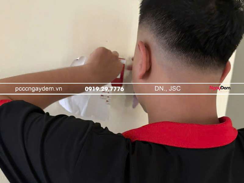 Thi công hệ thống PCCC Học viện Khoa học xã hội tại PCCC Ngày Đêm