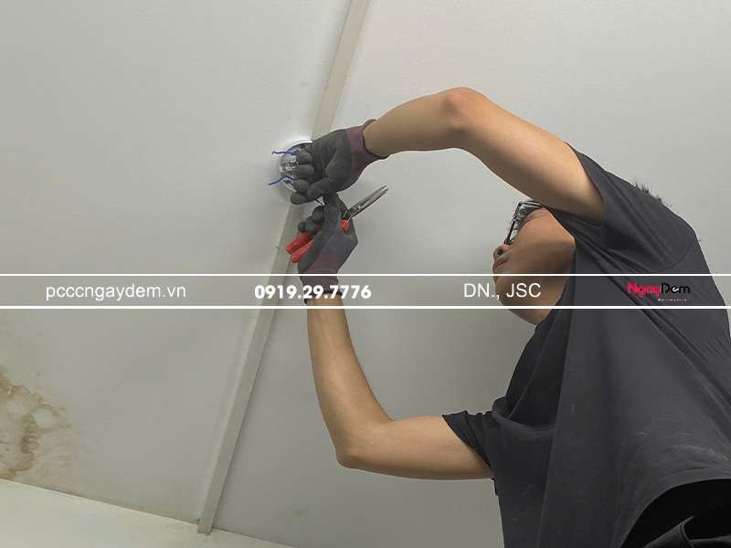 Thi công hệ thống PCCC nhà trọ tại Bắc Từ Liêm Hà Nội