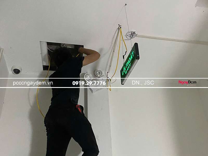 Thi công hệ thống PCCC nhà trọ tại Bắc Từ Liêm Hà Nội