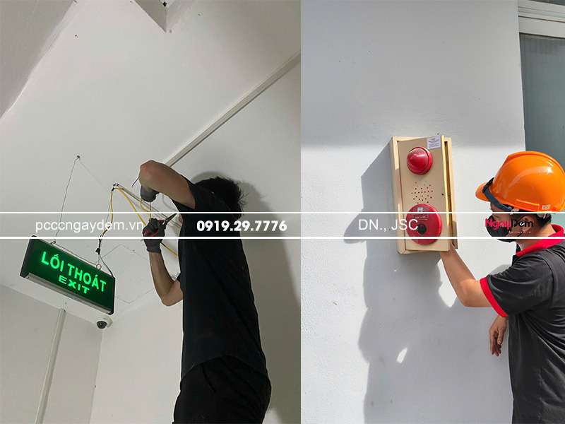 PCCC Ngày Đêm - thi công hệ thống PCCC chuyên nghiệp, uy tín - thiết bị chính hãng Thi công hệ thống PCCC nhà trọ tại Bắc Từ Liêm Hà Nội