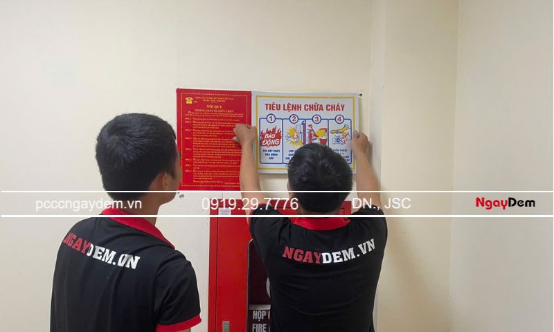 Tiêu lệnh chữa cháy (PCCC) là gì? Kích thước chuẩn và vị trí lắp đặt đúng luật Cần cập nhật thông tin sau khi đổi vị trí tiêu lệnh chữa cháy
