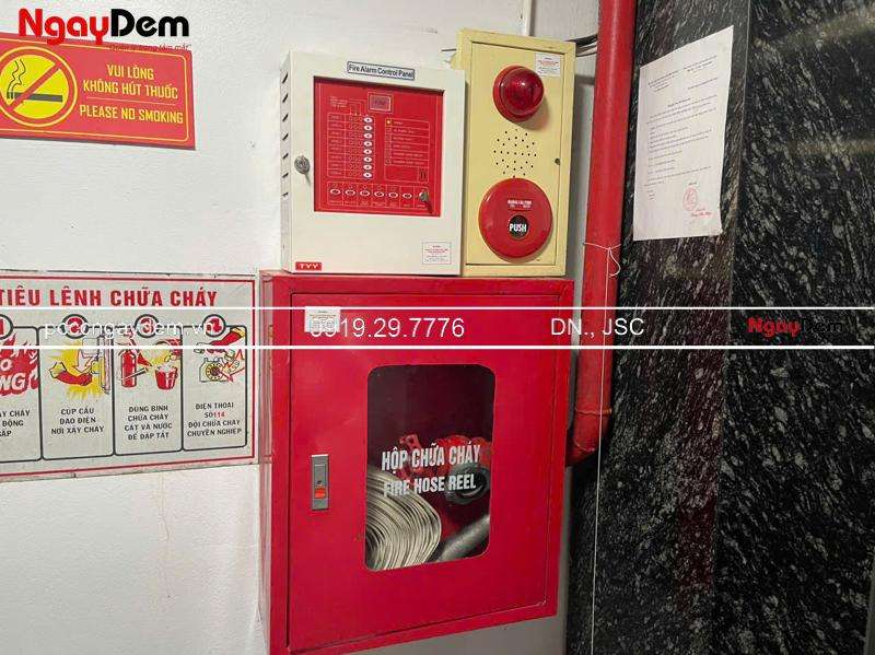 Bảo dưỡng cuộn vòi chữa cháy