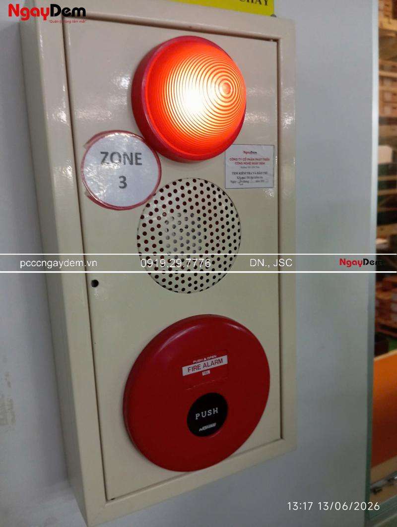bảo dưỡng hệ thống báo động