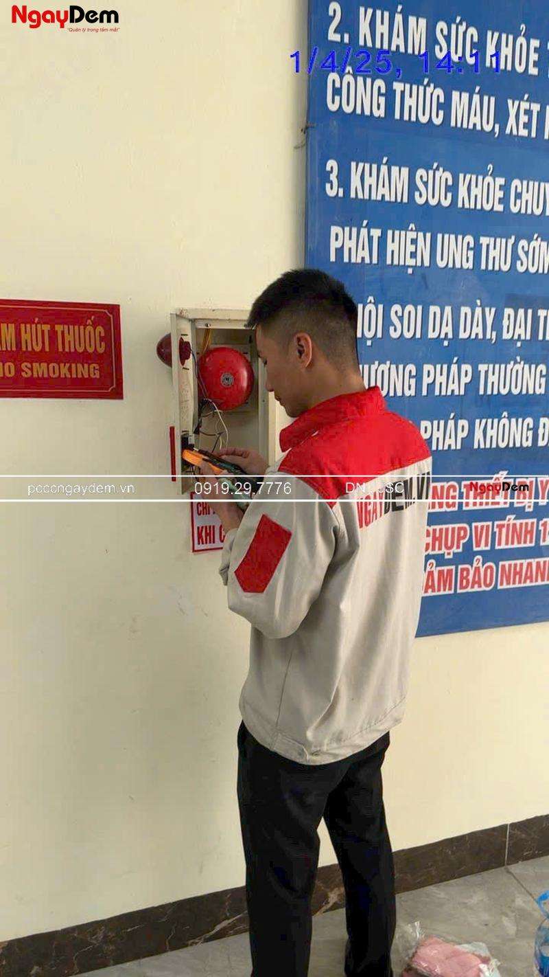 bảo dưỡng hệ thống báo động