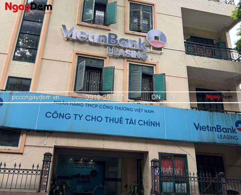 Bảo dưỡng PCCC tòa nhà văn phòng VietinBank Leasing