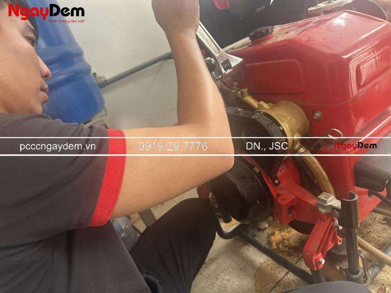Bảo dưỡng máy bơm chữa cháy