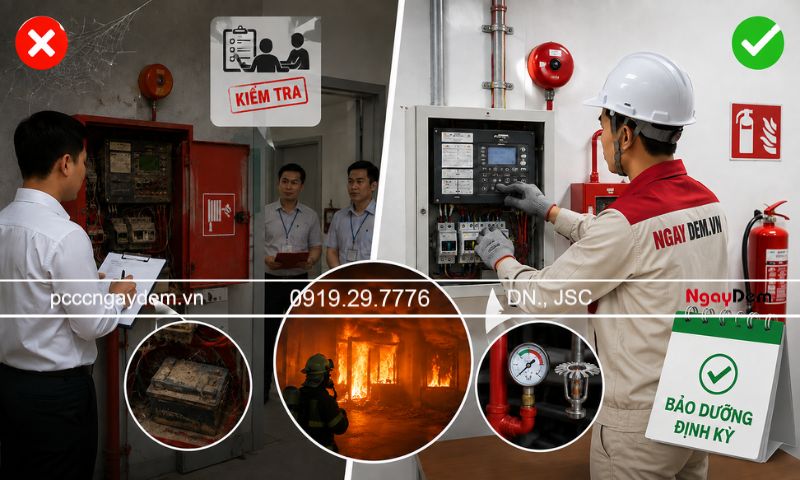 bảo trì - bảo dưỡng pccc tại bắc ninh, bắc giang