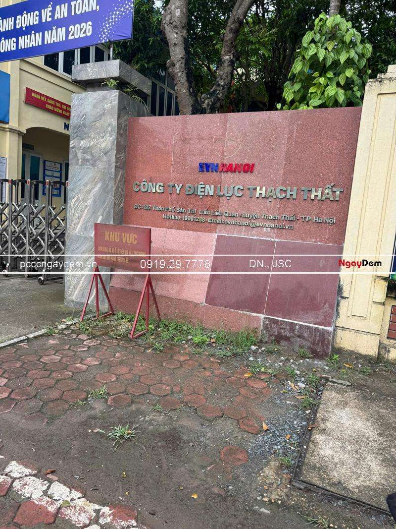 Bảo dưỡng hệ thống PCCC Công ty Điện lực