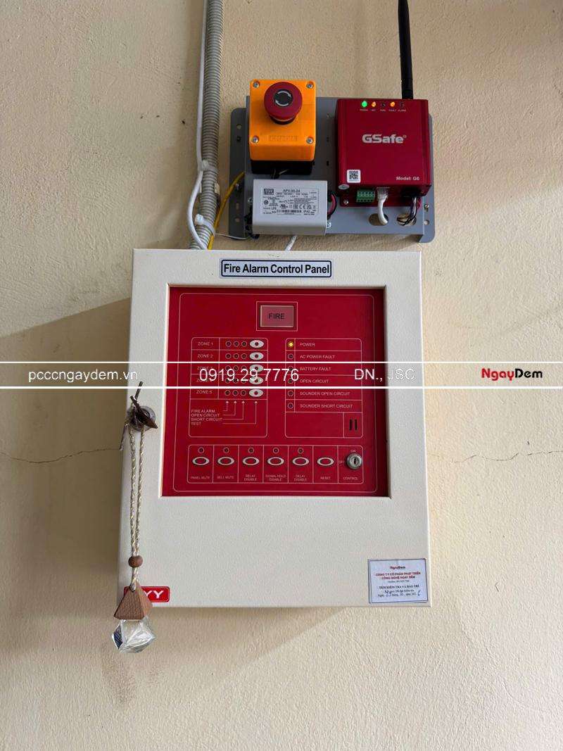 Kiểm tra & bảo dưỡng hệ thống PCCC Công ty Điện lực Thạch Thất (EVNHANOI)