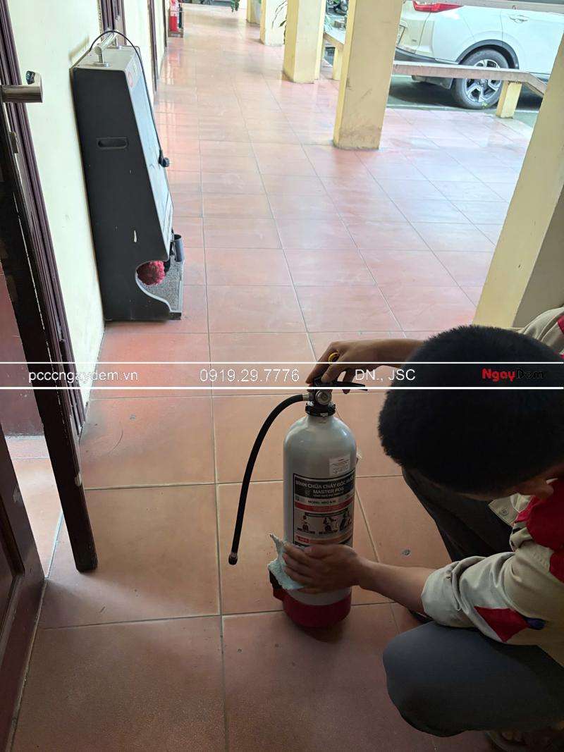 Kiểm tra & bảo dưỡng hệ thống PCCC Công ty Điện lực Thạch Thất (EVNHANOI)