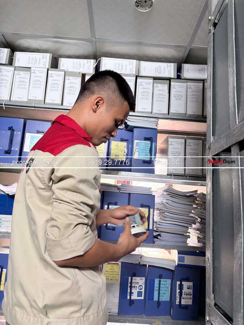 Kiểm tra & bảo dưỡng hệ thống PCCC Công ty Điện lực Thạch Thất (EVNHANOI)