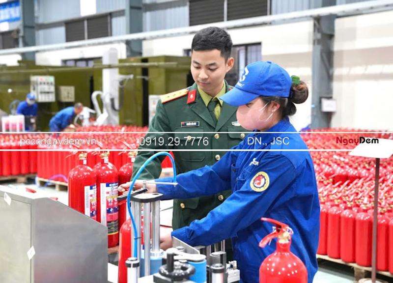 Bảo trì hệ thống phòng cháy chữa cháy Nhà máy Z183