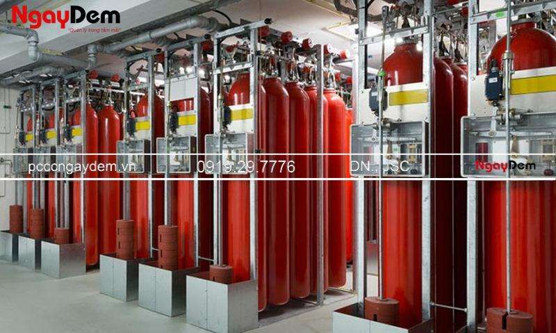 Bảo trì hệ thống chữa cháy khí