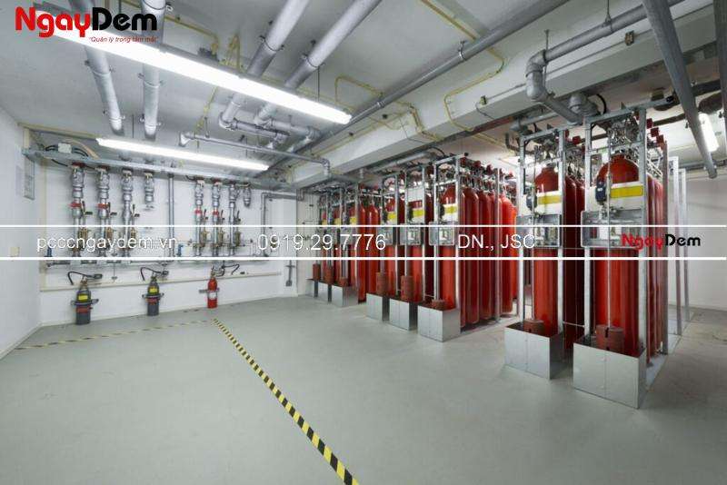 Bảo trì hệ thống chữa cháy khí