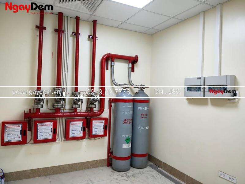 Bảo trì hệ thống chữa cháy khí