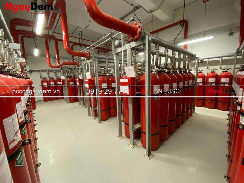 Bảo trì hệ thống chữa cháy khí
