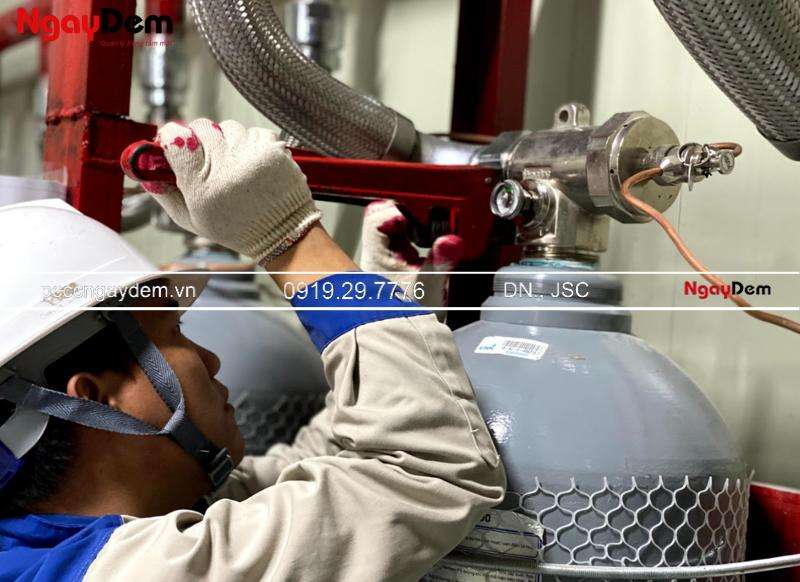 Bảo trì hệ thống chữa cháy khí