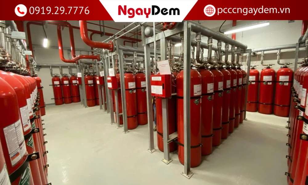 Bảo trì hệ thống chữa cháy khí