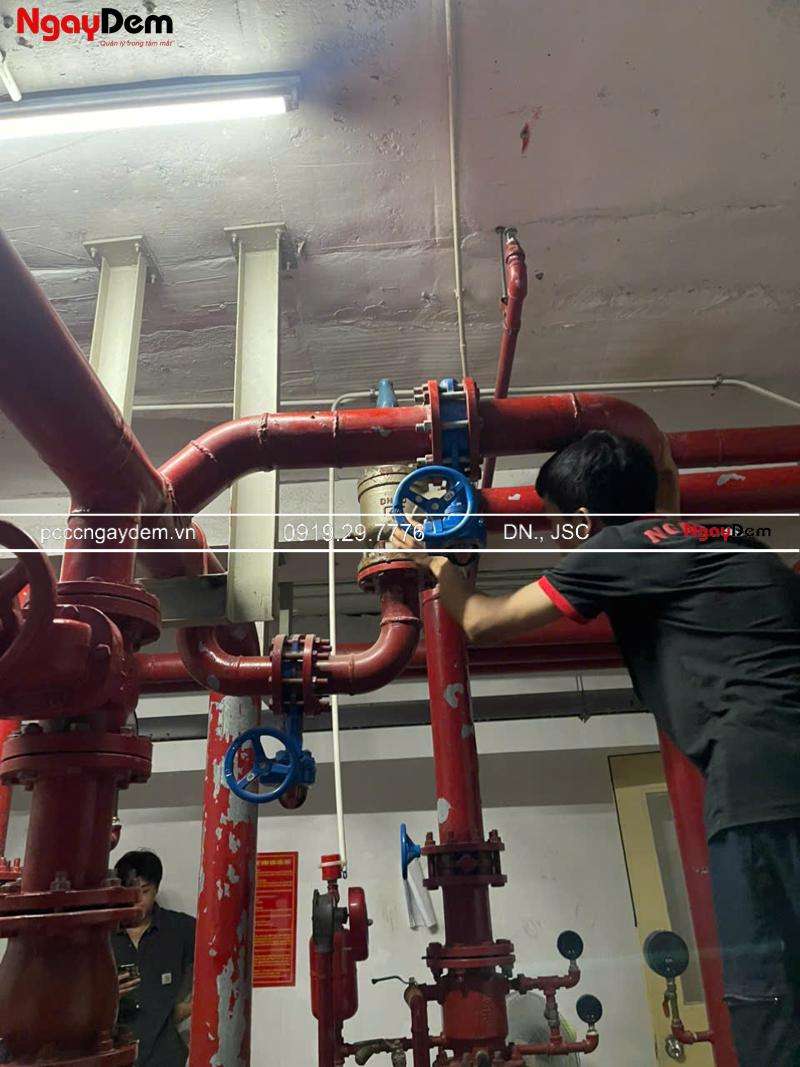 bảo trì hệ thống chữa cháy tự động Sprinkler