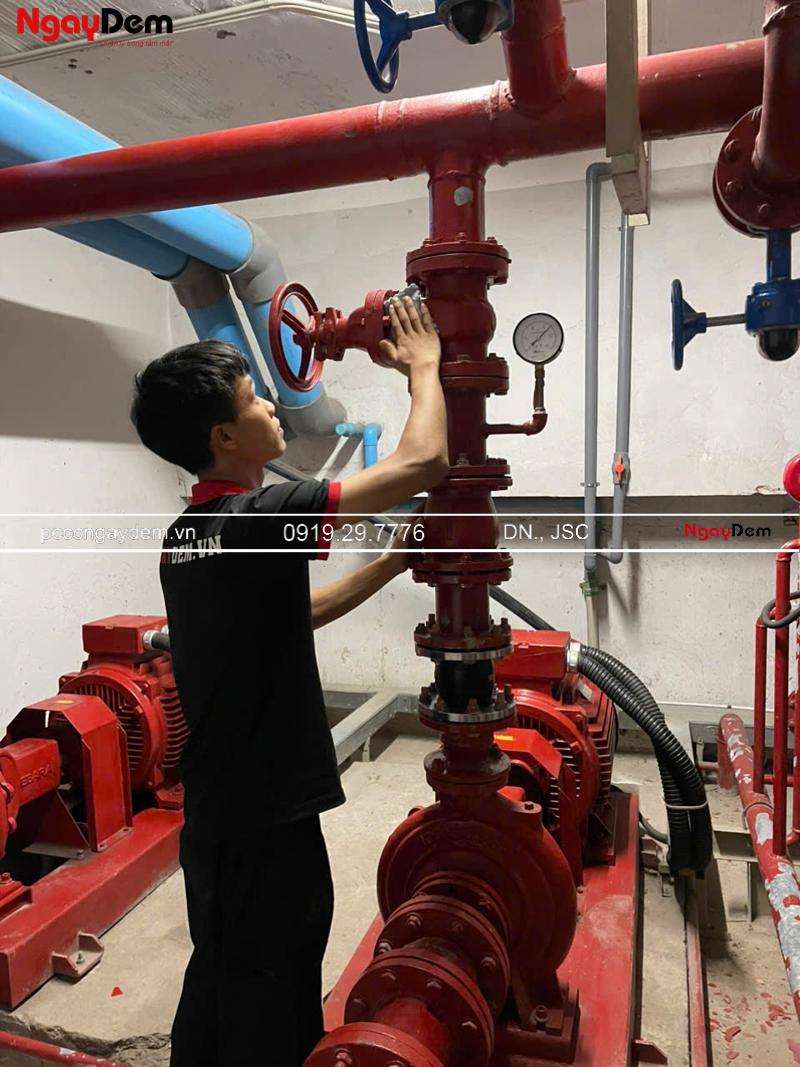 bảo trì hệ thống chữa cháy tự động Sprinkler