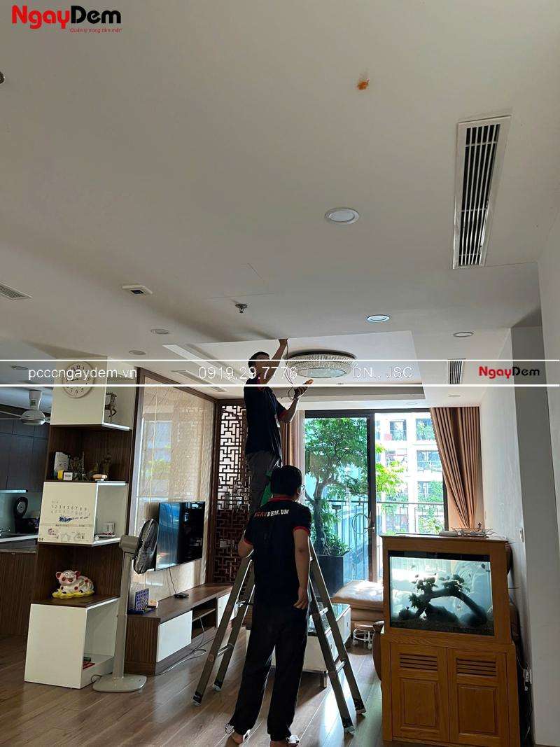 Bảo trì hệ thống PCCC chung cư HINODE CITY Minh Khai, Hà Nội