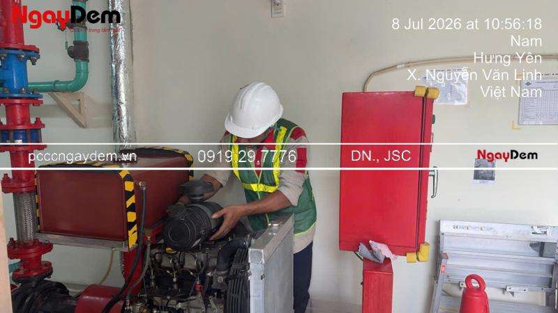 Kiểm tra & bảo dưỡng hệ thống PCCC nhà máy SEWS, Hưng Yên