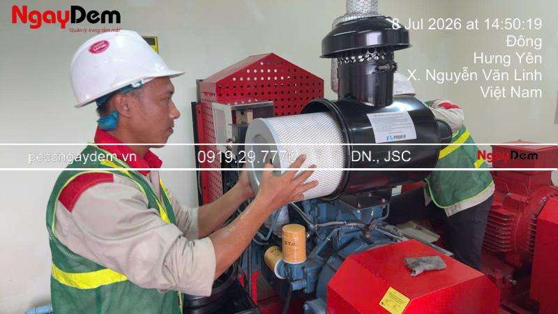 bảo dưỡng hệ thống PCCC nhà máy SEWS