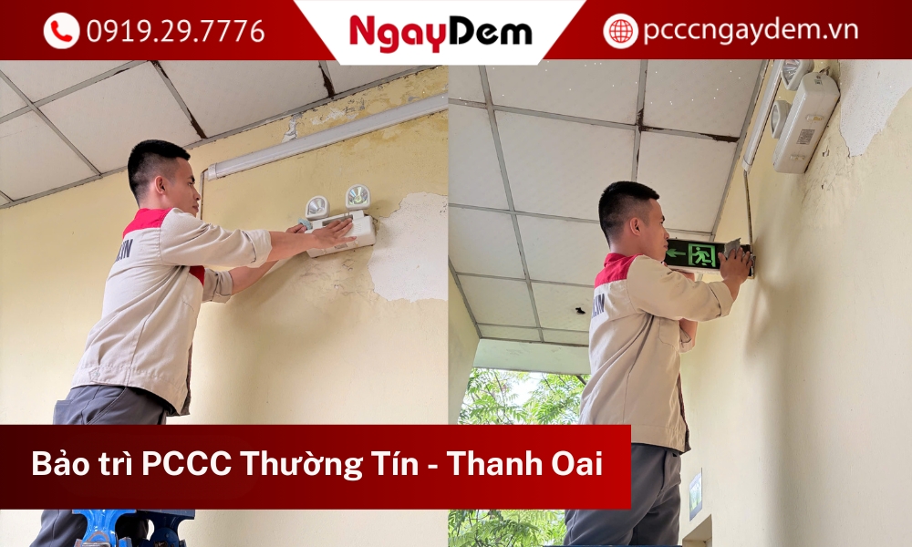 Bảo trì PCCC Thường Tín, Thanh Oai