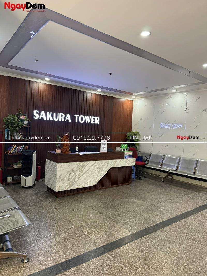 Bảo trì hệ thống PCCC tòa nhà Sakura