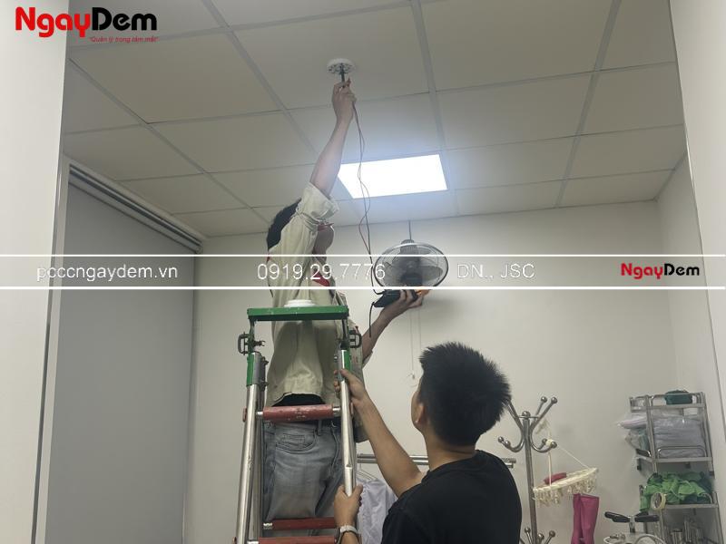 Bảo trì hệ thống PCCC tòa nhà văn phòng Chelsea Park Trung Kính