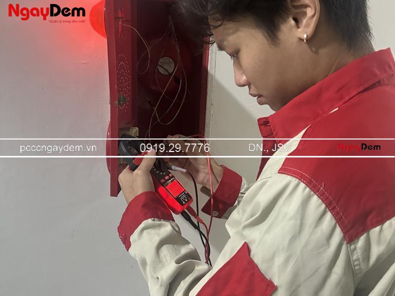 Bảo trì hệ thống PCCC tòa nhà văn phòng Chelsea Park Trung Kính
