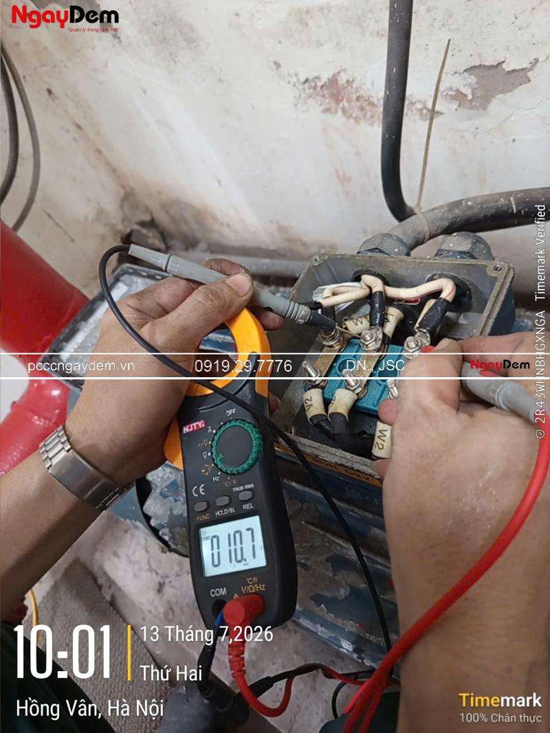 Bảo trì hệ thống PCCC xưởng sơn mài Hanoia