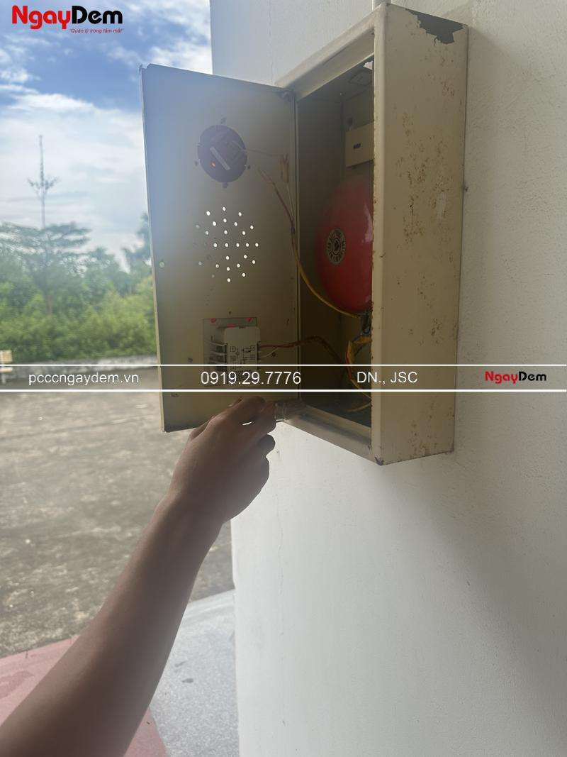 Sửa chữa máy bơm & bảo trì hệ thống PCCC Bệnh viện Nội tiết Bắc Ninh